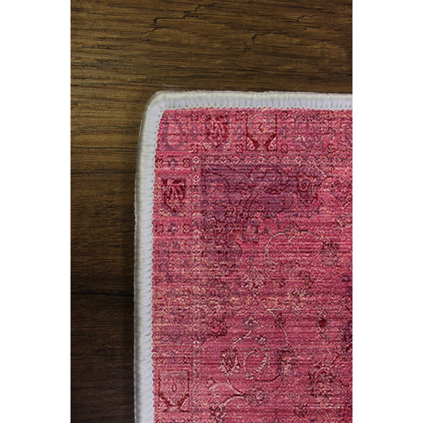 Latitude Vive Petrascu Machine Braided Pink Rug Wayfair.co.uk